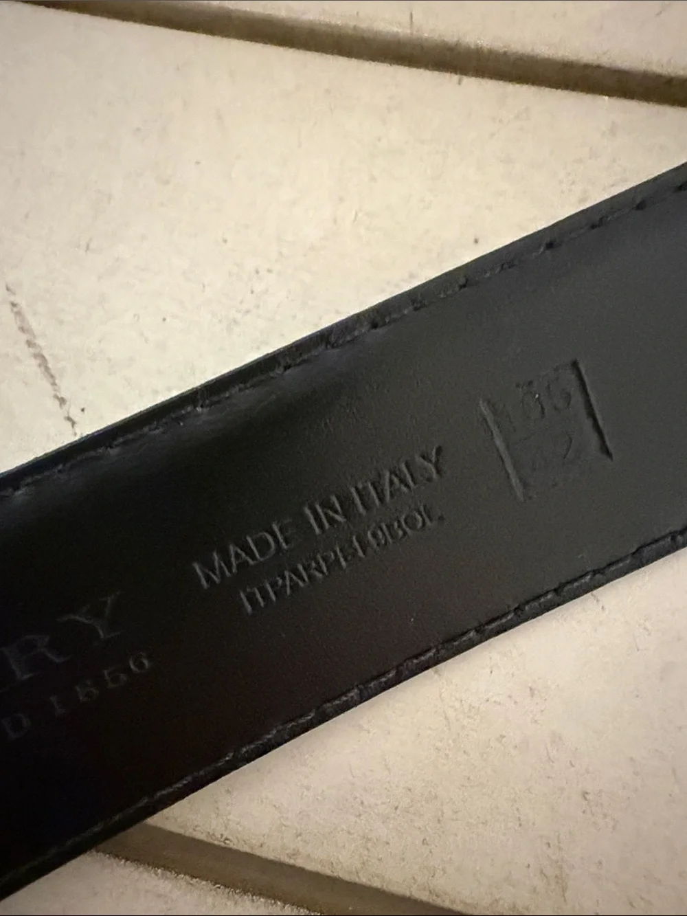 Burberry men’s black